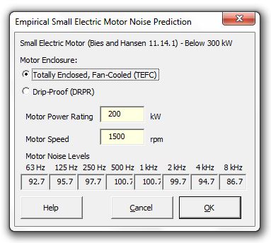 Electric Motor Power Rating